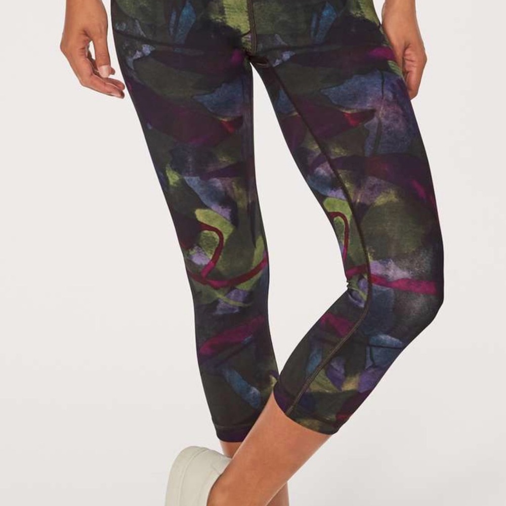 lululemon athletica Multicolor Patterned Leggings